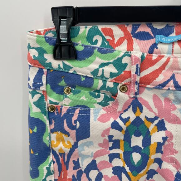 J. MCLAUGHLIN Lexi Floral Skinny Jeans in Mid Oahu Print // 0 - Picture 5 of 10